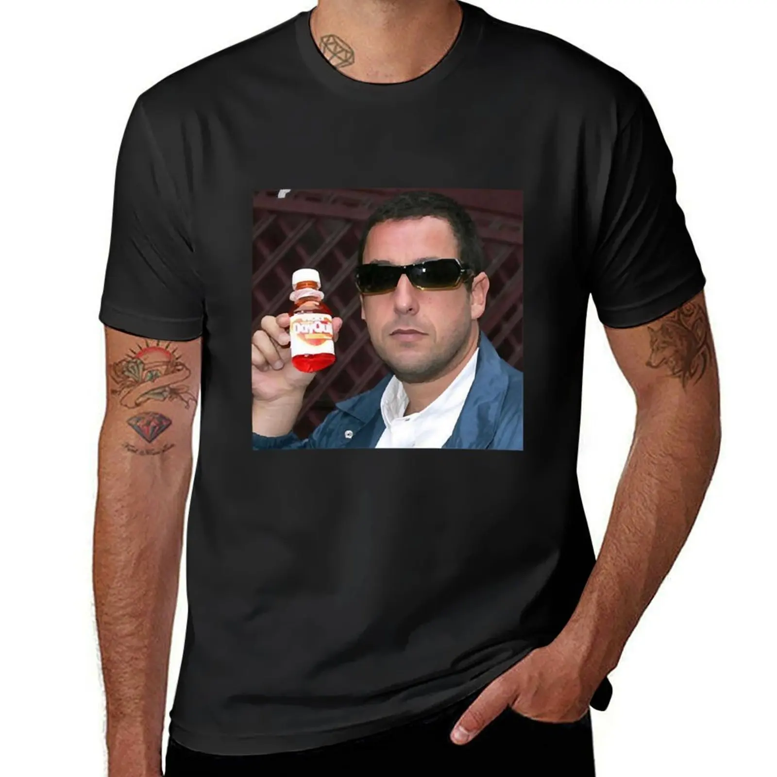 adam sandler dayquil T-Shirt aesthetic clothes sports fans mens t shirt