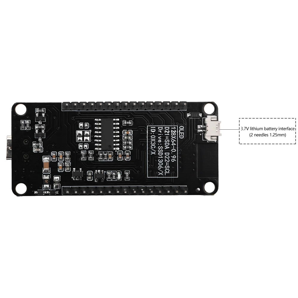 USB صغير ESP32 ESP-WROOM-32D WIFI لوحة تطوير وحدة Type-C Ch340C مع شاشة Oled شاشة أصفر أزرق 30Pin #4