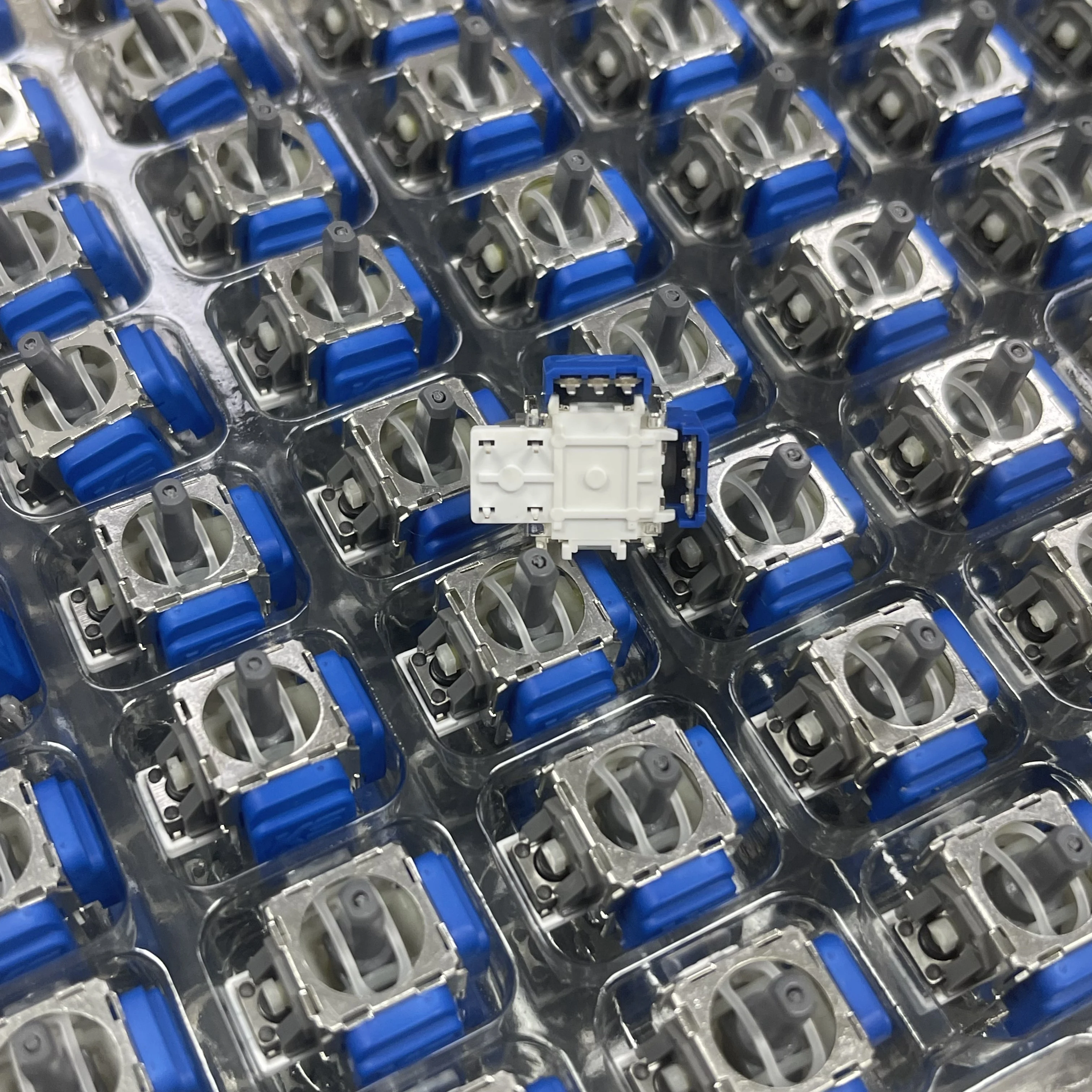 50/100 pces K-SILVER tmr joystick eletromagnético para ps5 para ps4 gamepad 3d analógico polegar vara para xbox/elite 2 controlador