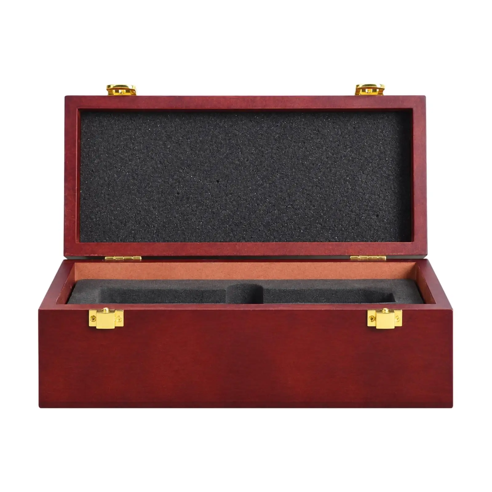 Durable Wood Mic Holder Storage Case for Sing Along Mic Gear Home Studio Organization