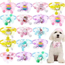 New 50/100pcs Pet Dog Bow Tie For Easter Dog Grooming Fashion Samll Dog Puppy Bowties Collar Accessories Rabbit Pet Products