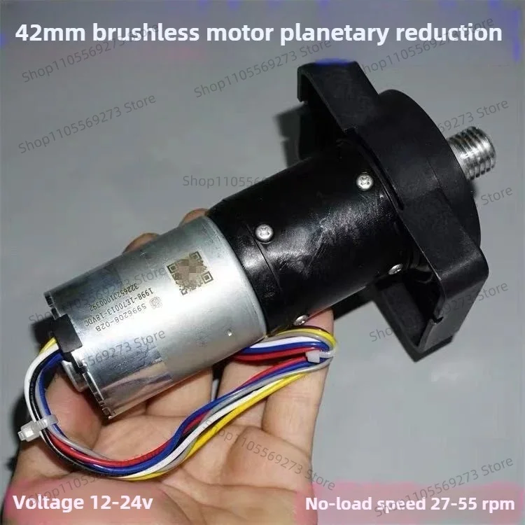 

12V 24V 42mm Brushless DC Planetary Reducer Motor with Hall for Smart Mower Walking Motor Replacement Parts High Torque Gearbox