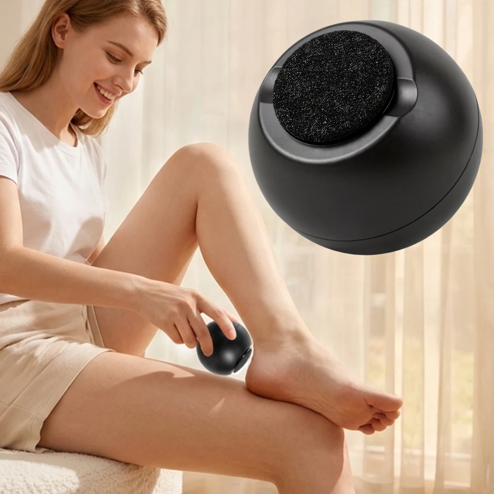 Rechargeable Electric Foot File Callus Remover With 2 Speeds Kit_voghion.com