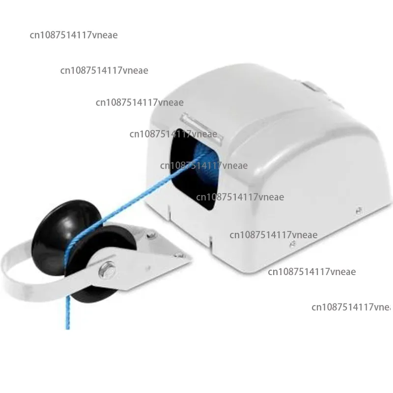 Portable Electric 12V Boat Winch Fresh Salt Water Lifting Anchor Hoist With 30.5m Braided Rope