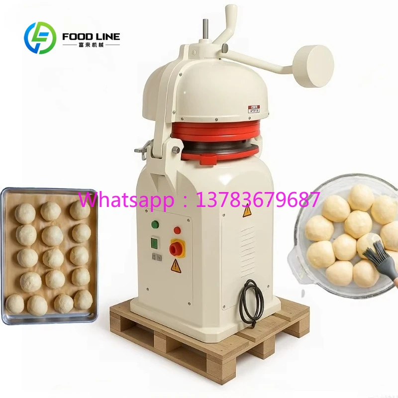 

Customized Automatic Dough Divider and Rounder 30-100g Dough Ball Making Machine for Bakery Bread Shop Pastry Factory Baking Use