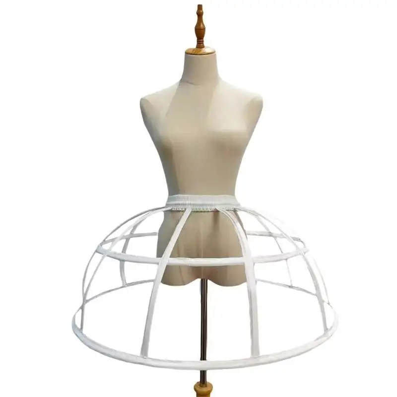 

P9FE Женский викторианский викторианский кринолин -обруч сует