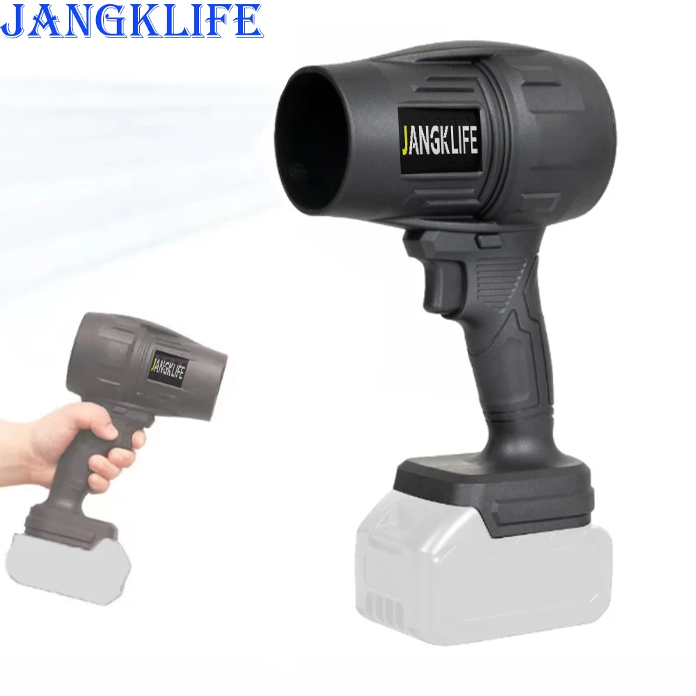 JANGKLIFE Stepless Speed High Power Leaf Blower Handheld Mini Jet Fan for Makita Battery