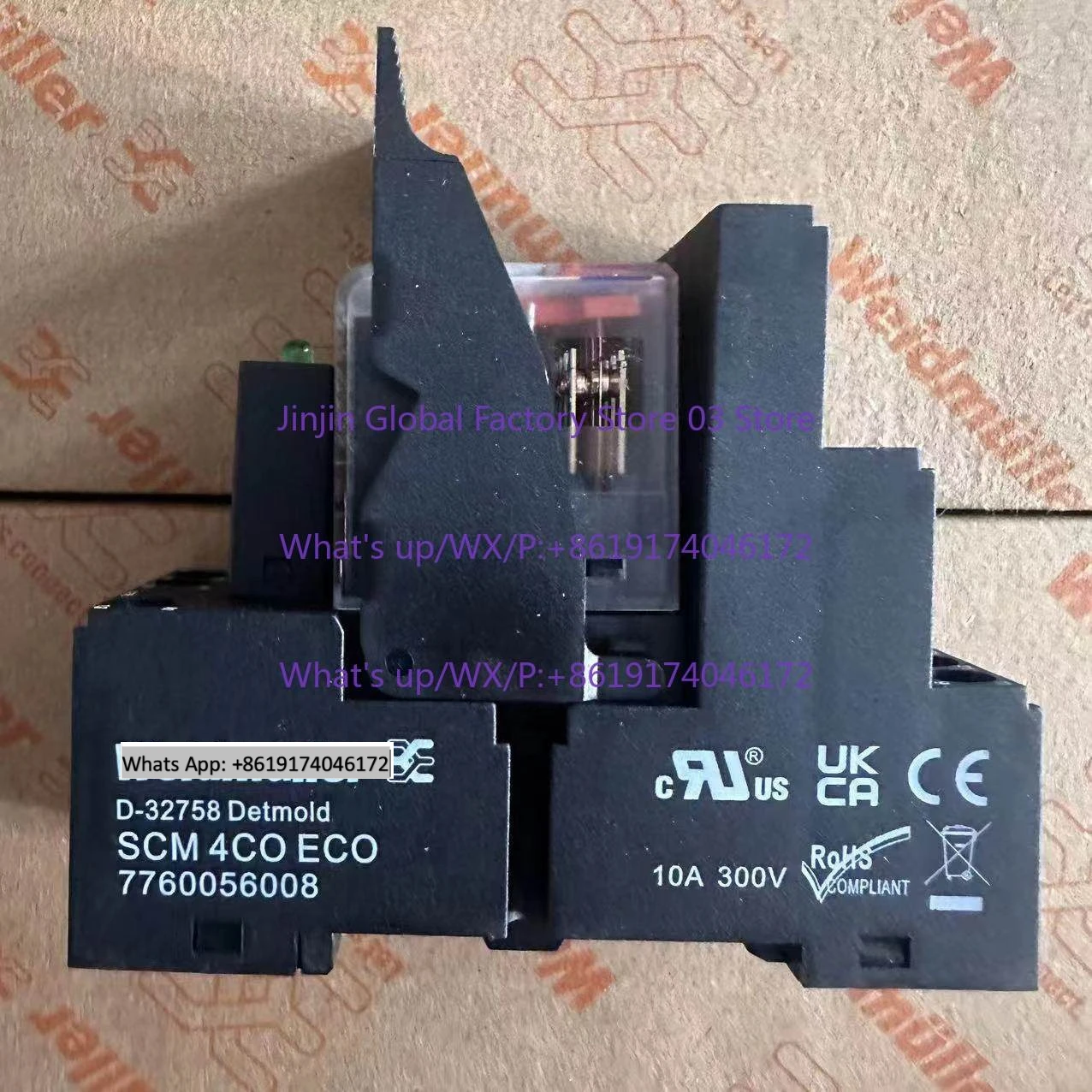 

2PCS Relay RCM KITS 24VDC 4CO LED 7760056029