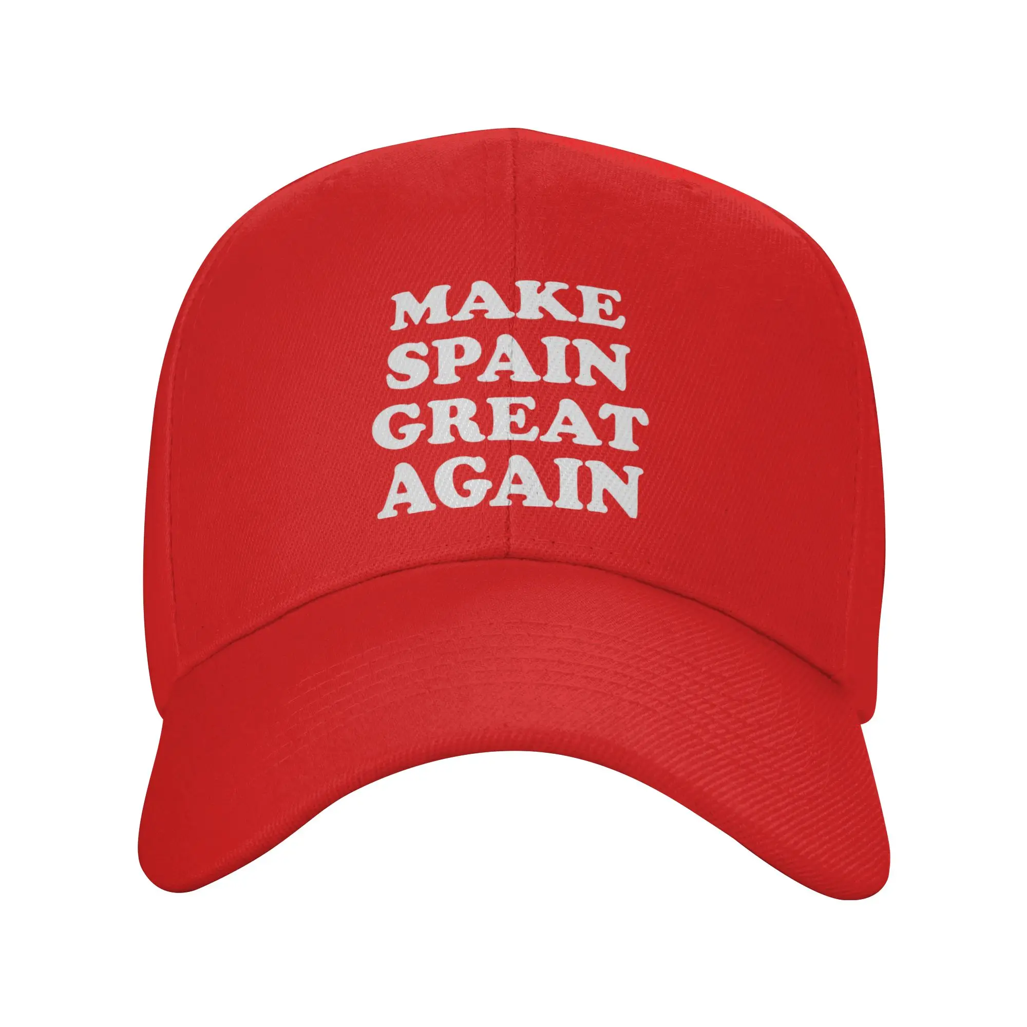 Make Spain Great Again  Baseball Caps Merch Vintage  Dad Hat For Men Women Daily Headewear  Gift