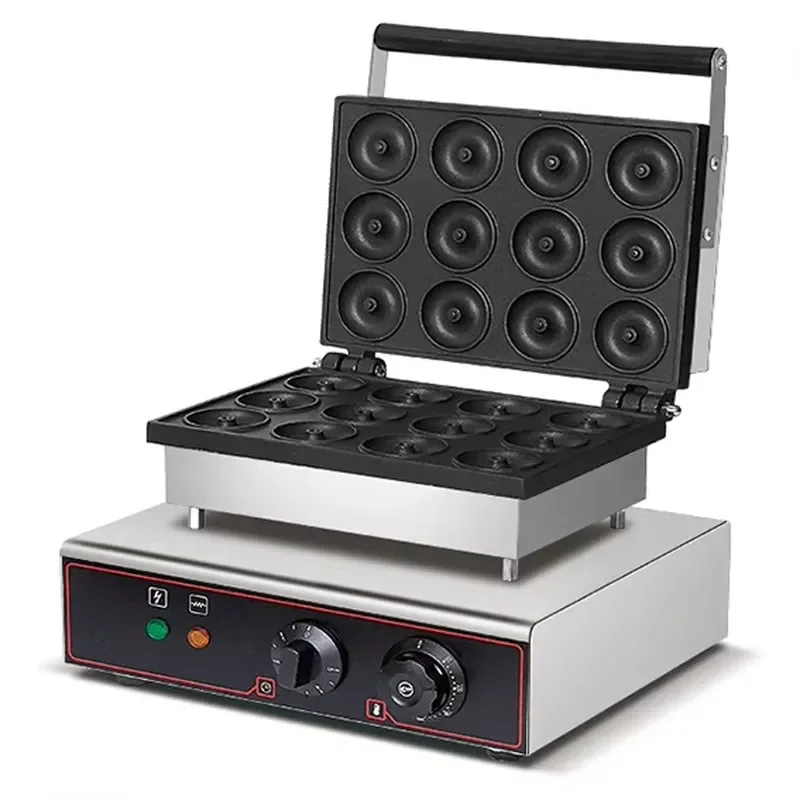 Automatic Electric Donut Maker Machine Desktop Household Snack Appliance Easy Operation High Quality Doughnut Hole Fryer