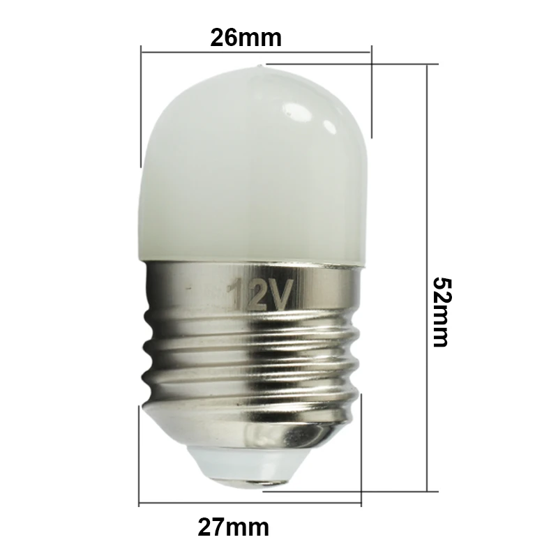 E27 الملونة Led لمبة 12 فولت إلى 80 فولت 2 واط شمعة لمبة الجهد المنخفض عيد الميلاد Led مصباح الثريا الأضواء للديكور المنزل #3