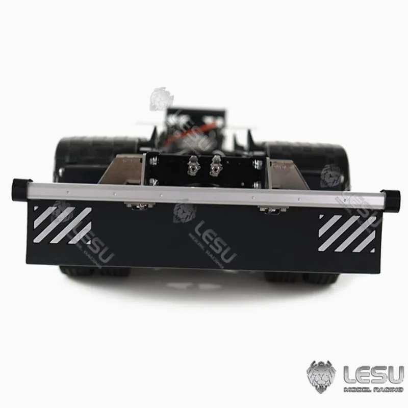 RC 1/14 LESU Metall-Heckstoßstange mit Lichtteilen für Tamiya Hydraulikbagger, Lader, Muldenkipper, für VOLVO Anhänger, Kipper, DIY-Teile – Detail 3