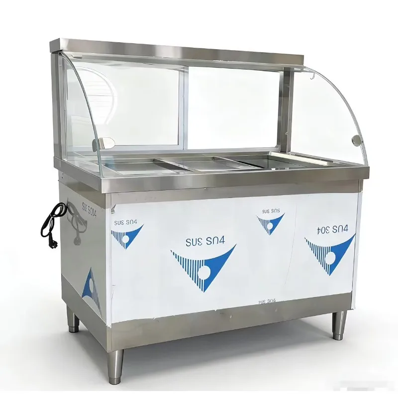 Custom Voltage Plug with/without Glass Inner Box Stainless Steel Food Warmer