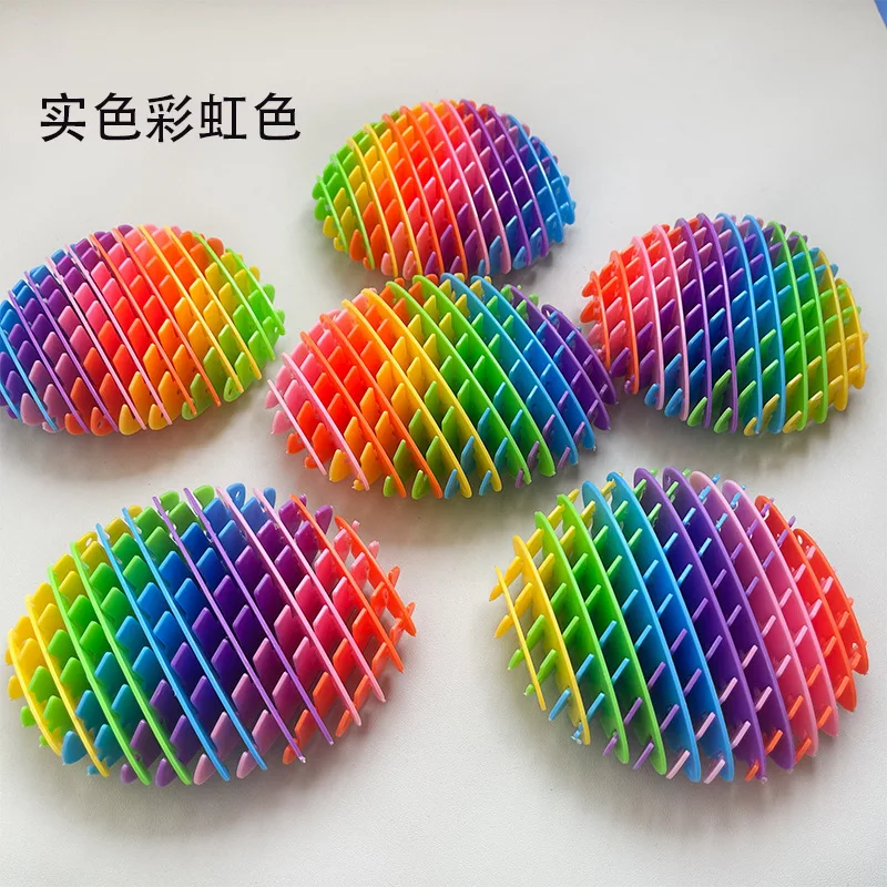 1PC Scalable 3D Deformed Worm Elastic Net Tiktok New Strange Puzzle Vent Decompression Artifact Pop It Toy Bouncy Ball