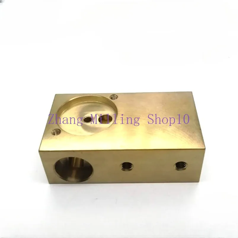 EDM Parts Upper Brass Holder 3443069 Electric Feeding Holder 74*42*24mm for SEIBU CNC Wire Cutting Machine