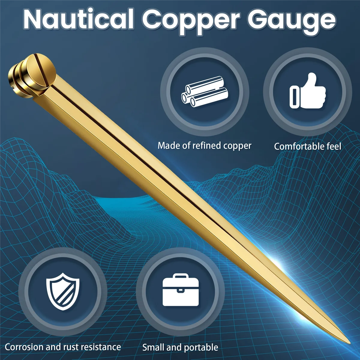 N99R 168mm Navigation Chart Straight Divider Solid Brass Marine Dividing Tool No Rust for Architects Marine Navigation