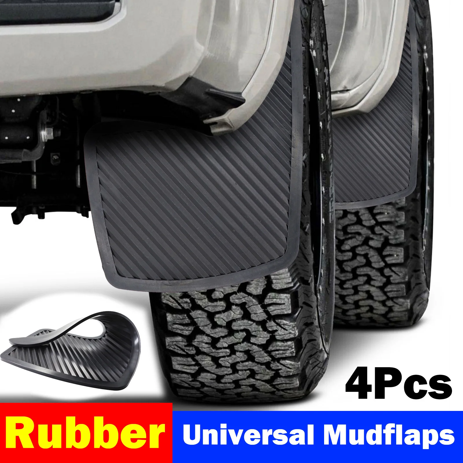 4Pcs Rubber Universal Mud Flaps Mudflaps Splash Guards Front Rear For Car Pickup SUV Van Truck For BMW 1 2 3 4 5 7 X1 X2 X3 X5