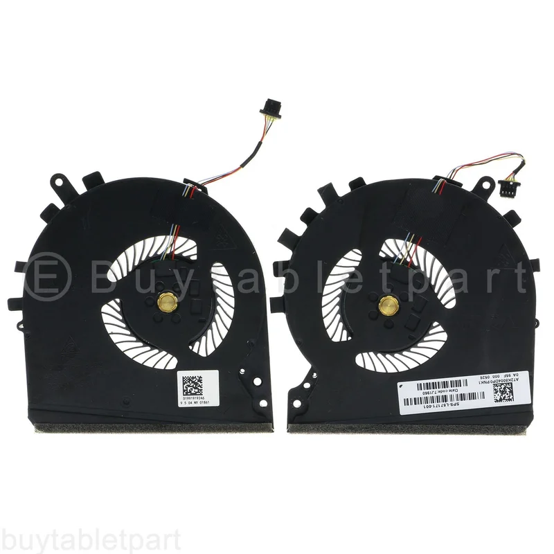 

XYG NEW CPU&GPU Cooling Fan For HP Pavilion Gaming 15 Laptop 15-DK0068WM 15-DK0020NR.