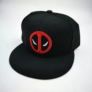 Anime Baseball Caps für erwachsene Männer Deadpool Design Hüte Hip Hop Street Tanzpläne Tanzpläne Cattones 8 Hauptverkauf Deadpool - №4
