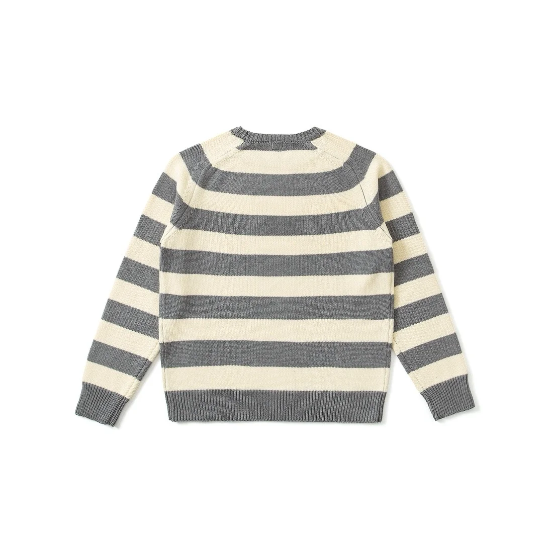 NIGO HUMANMADE love piccolo ricamo retrò a righe a maniche lunghe girocollo pullover maglione lavorato a maglia coppie da uomo e da donna