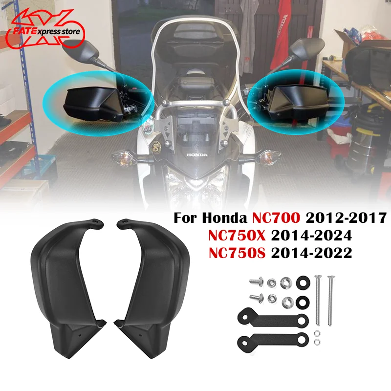 

Motorcycle Hand Guard Handle Bar Protection Kit Black Handguard For Honda NC700X 750X DCT 750S 2012-2023 NC700 750 X Accessories