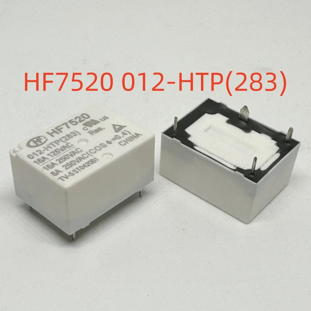 New HF7520 012/024-HP/HST/HTP(555)/(323)/(551)/(335) (7520A-12V/24V-16A) Relay 4pins