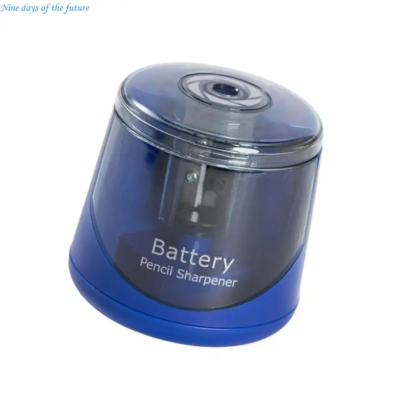 Automatic Electric Pencil Sharpener Battery Operated Auto Sharpener Large Sharvings Container For 6.5mm-8mm Pencil E65A