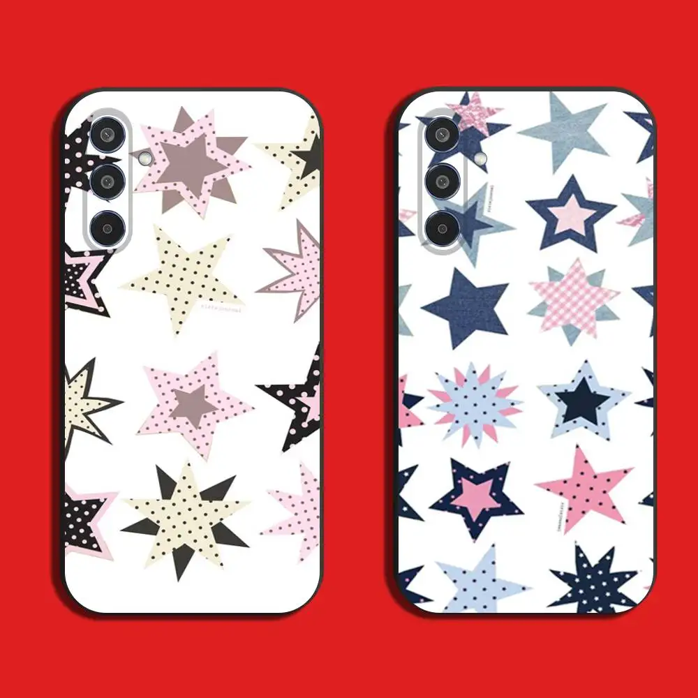 

Candy Color INS Star Phone Case Ultra Thin Soft Silicone Case For Samsung Galaxy A22 A21 FE Plus Ultra A70 A71 A73 A72