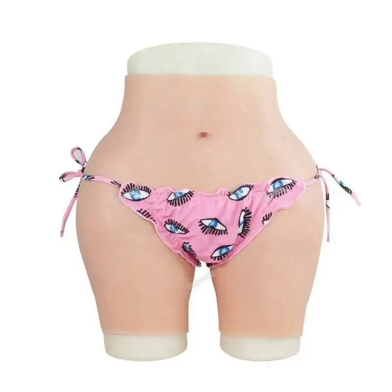 Pantalones de silicona falsos de 8a generación para realce de glúteos y cadera, y simulación de vagina, para travestismo, crossdresser, transgénero, drag queen, shemale