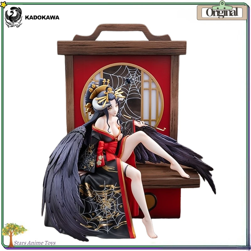 

Оригинальная коллекционная фигурка KADOKAWA KDcolle OVERLORD Альбедо в роскошном кимоно, масштаб 1/7, подарочная коллекция