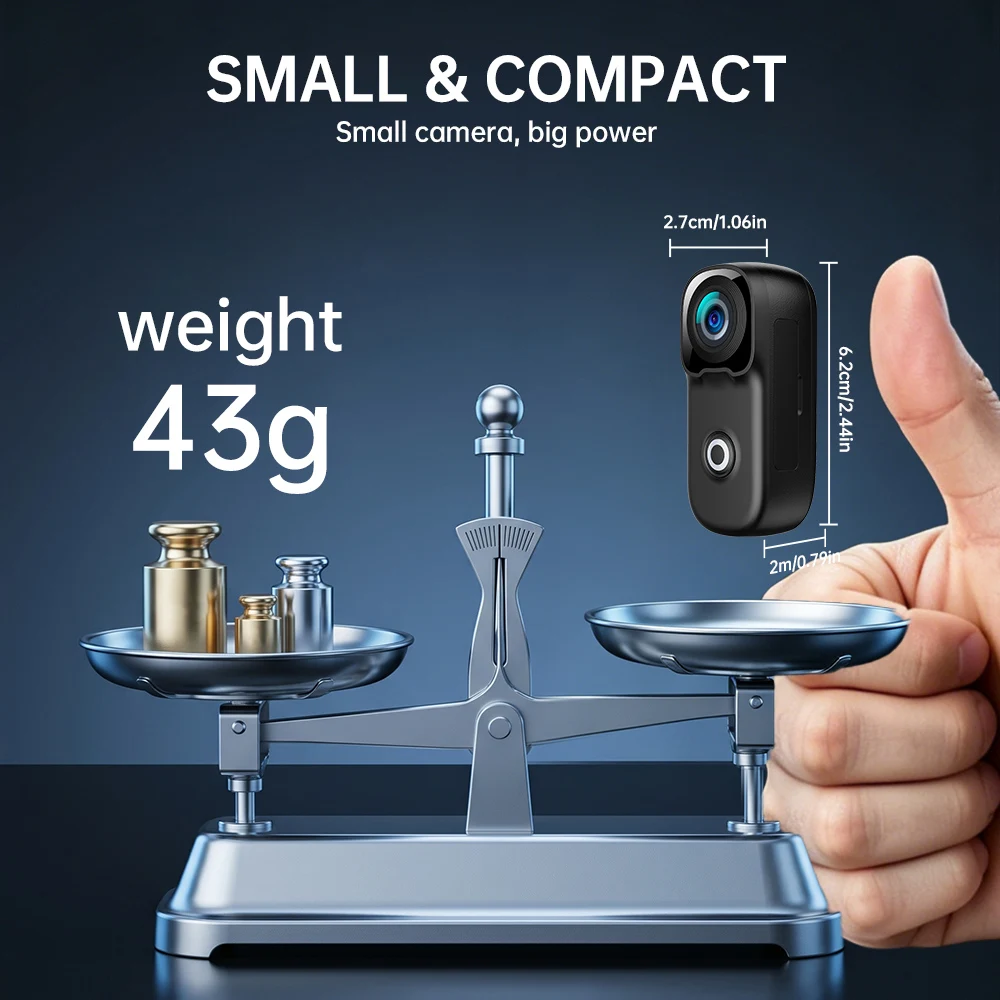 4K Action Camera Waterproof Camera Sports Camera