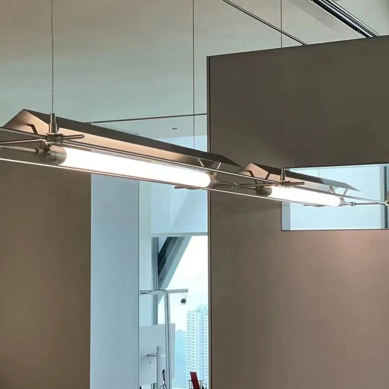 Cai Liechao Designer Restaurant Chandelier Minimalist Studio Cashier Front Desk Art Bar Straight Bar Mazar Lamp