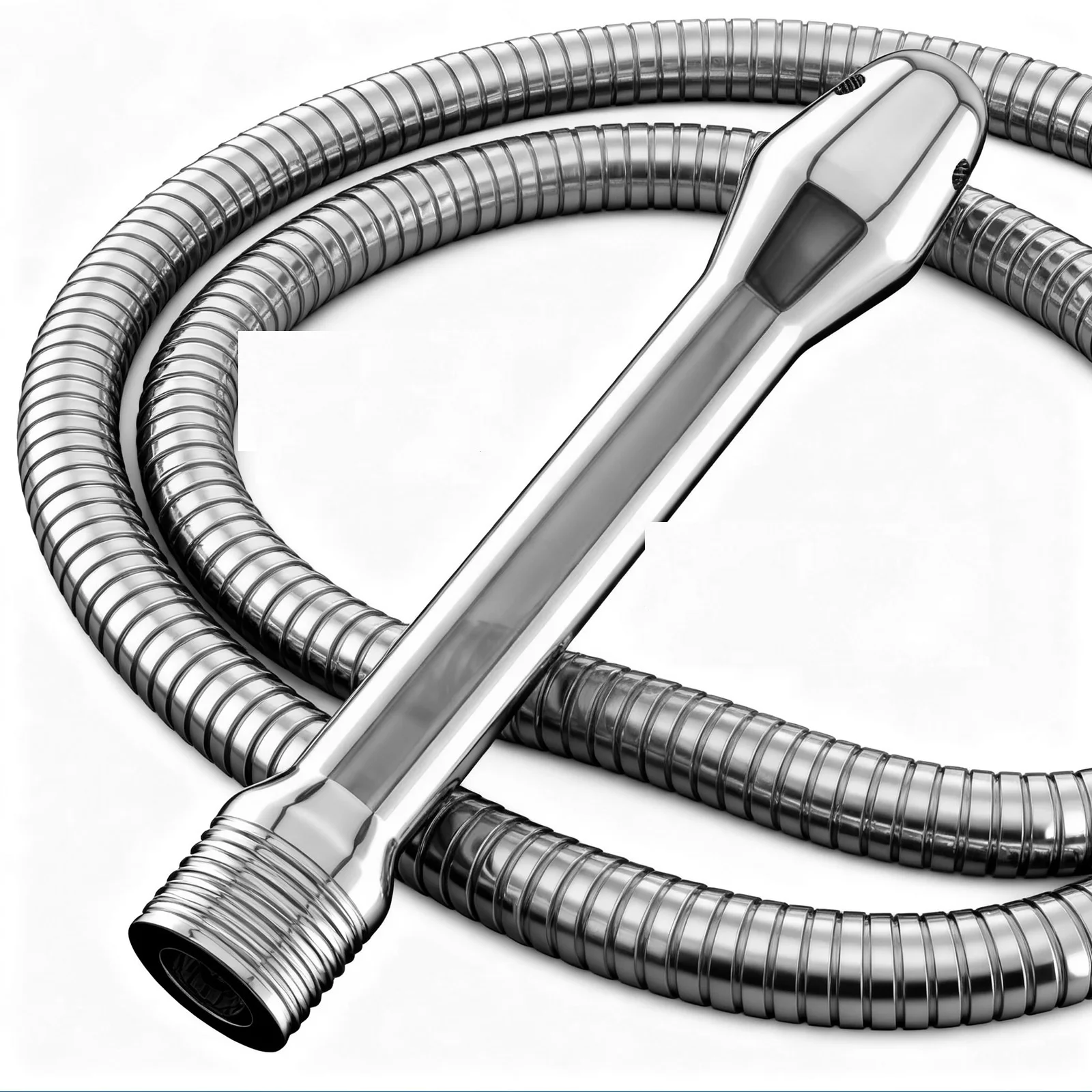 HTMCK Stainless Steel Porous Showerhead Portable Bathroom Universal Fit for Household Use