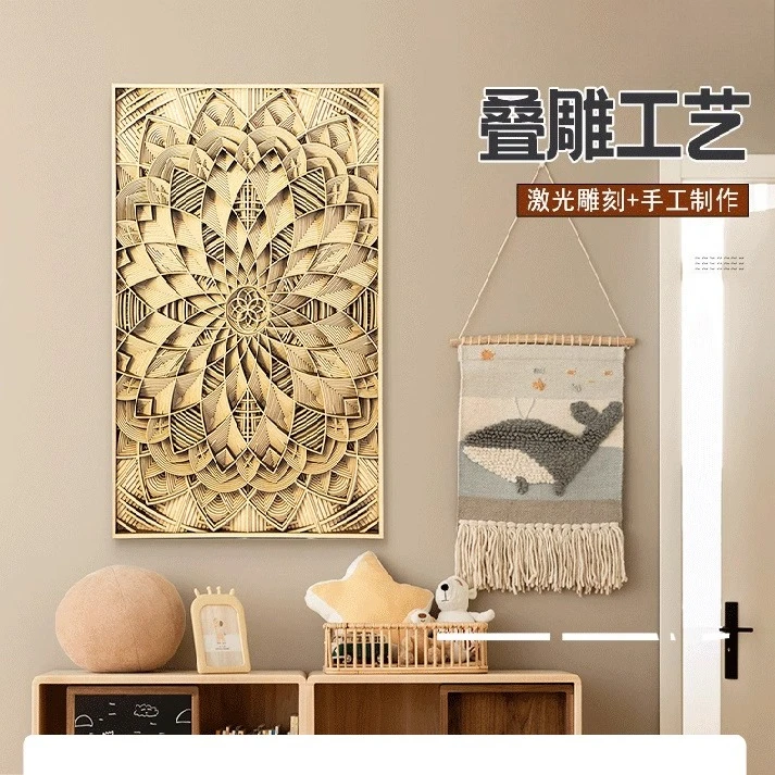 Decorative painting Entrance painting Living room decorative painting Wall decoration Ceiling diffusion board