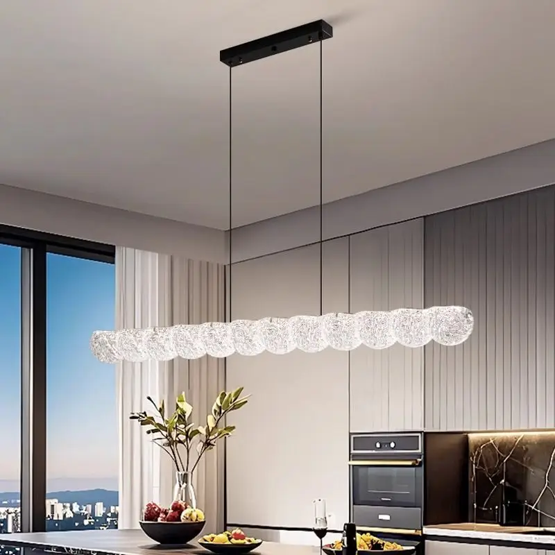 

Modern Minimalist Resin Pendant Lamp for Kitchen Island Restaurant Dining Tables Chandelier Interior Lighting Hanging Fixture