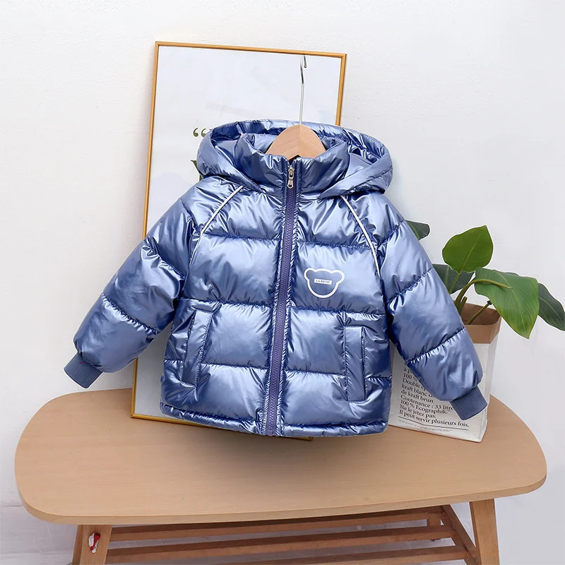 Girls Down Coat Overcoat Jacket Windbreak Outerwear 2024 Hooded Winter Autumn Sport Warm Christmas Gift Children's Clothing