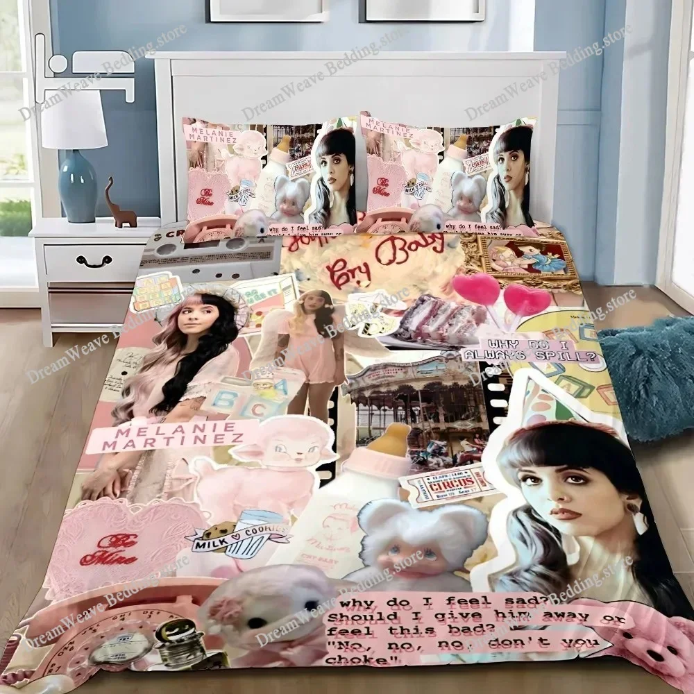 

Duvet Cover Melanie Martinez 3D Exquisite Dollhouse Digital Printing Bedding Set Comforter Bed Youth Home Decor Kids Girls Gift7