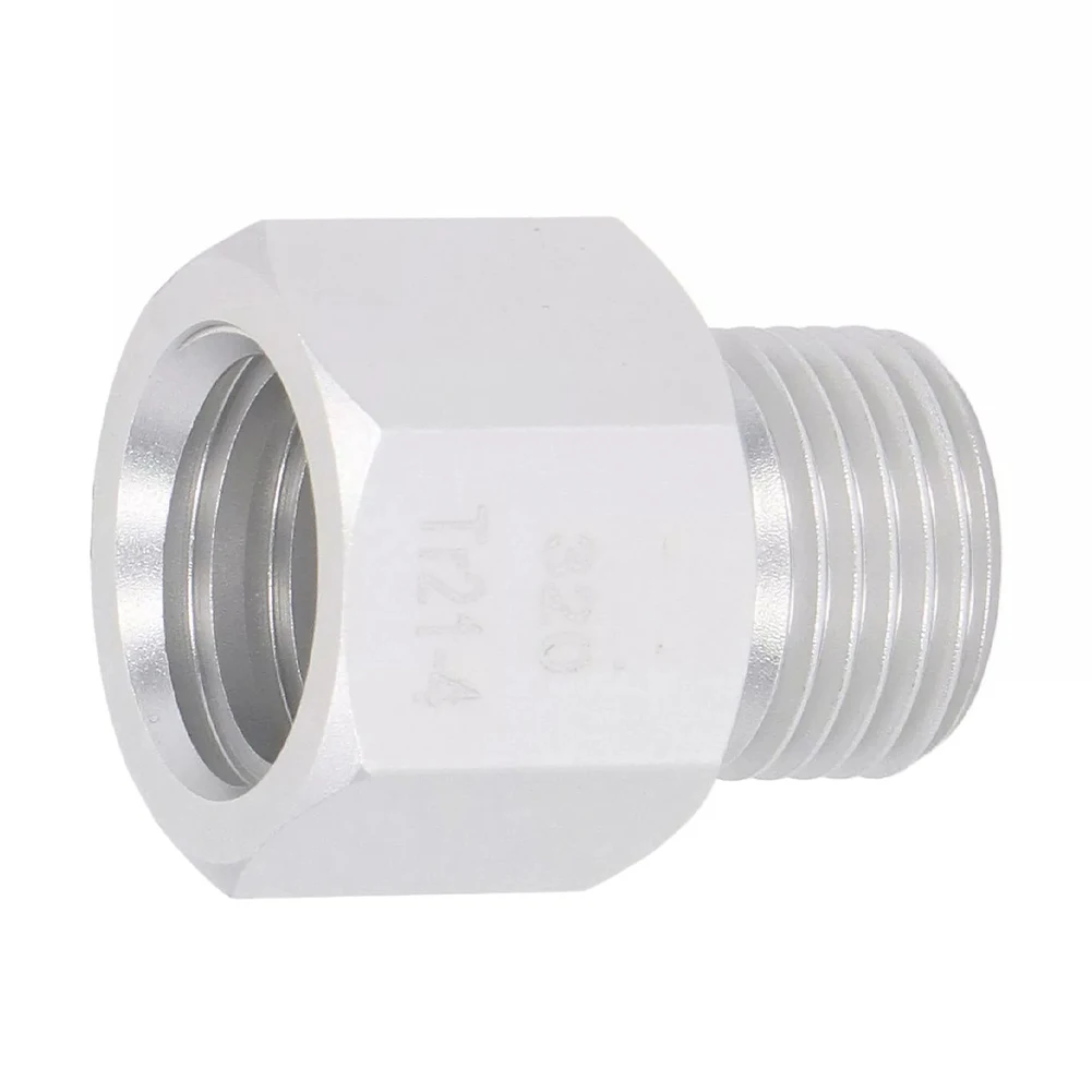 Aluminum Canister Silver CGA320 Adapter Aluminum Alloy Material Compact Footprint Lightweight Design Brewing Process