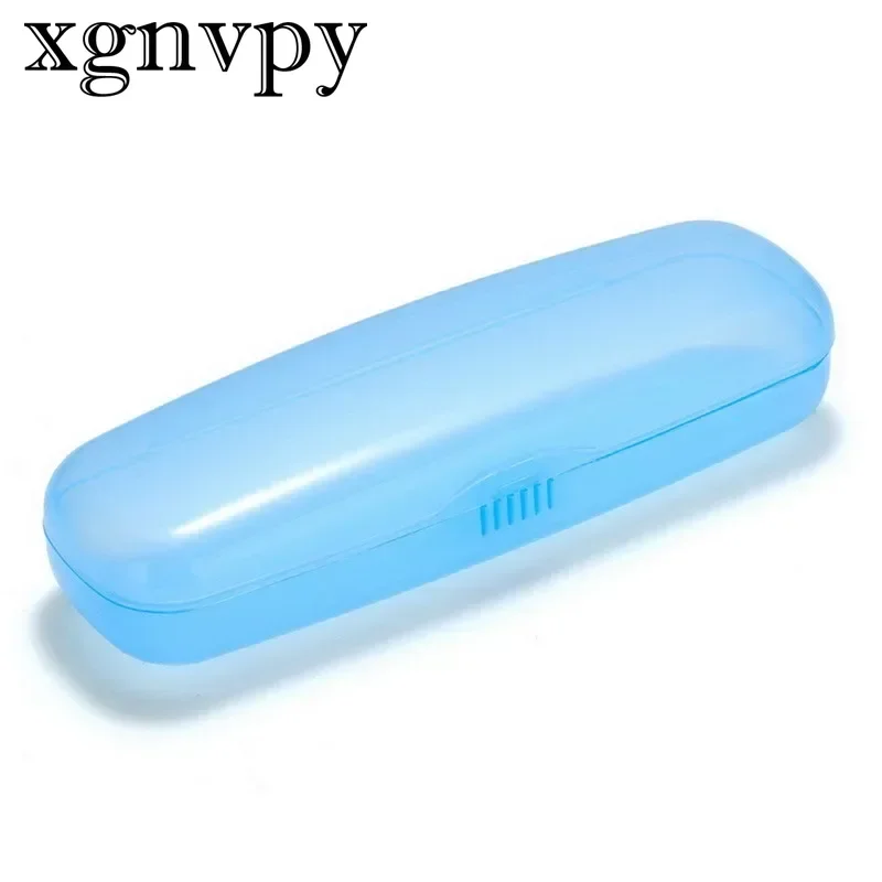 Xgnvpy Plastic Color Glasses Box Simple Lightweight Myopia Reading Glasses Box Fresh Translucent Glasses Trinkets Storage Box