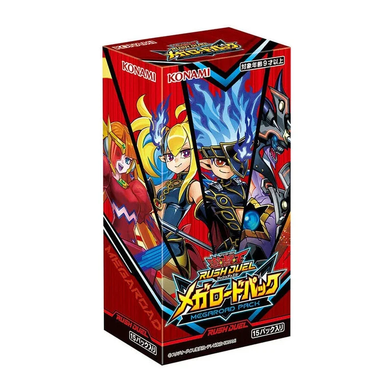 

Yu-Gi-Oh Rush Duel Mega Road Pack BOX CG1806 JAPAN OFFICIAL