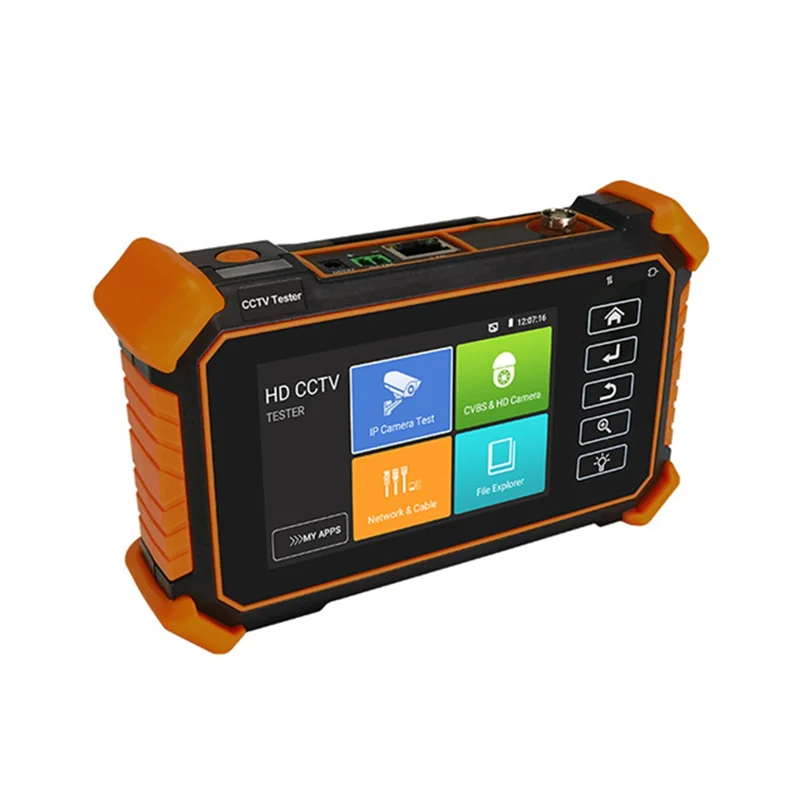 A73E-8K Portable CCTV IP Camera 8MP AHD CVI TVI Analog Tester UTP Cable Tester WIFI Connectivity