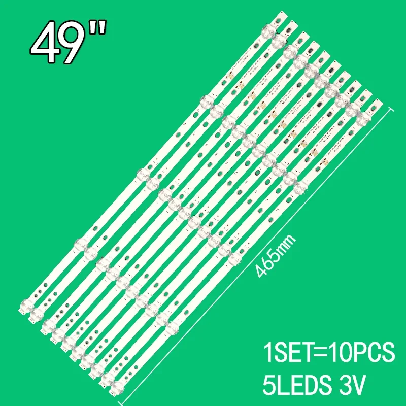 10PCS 5LEDs For 49