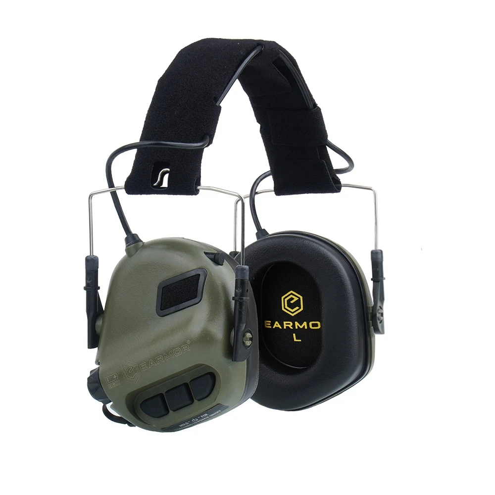 EARMOR M31 MOD3 Military Tactical Noise Canceling Headphones Electronic Shooting Hearing Protection Active Headphones NRR 22dB