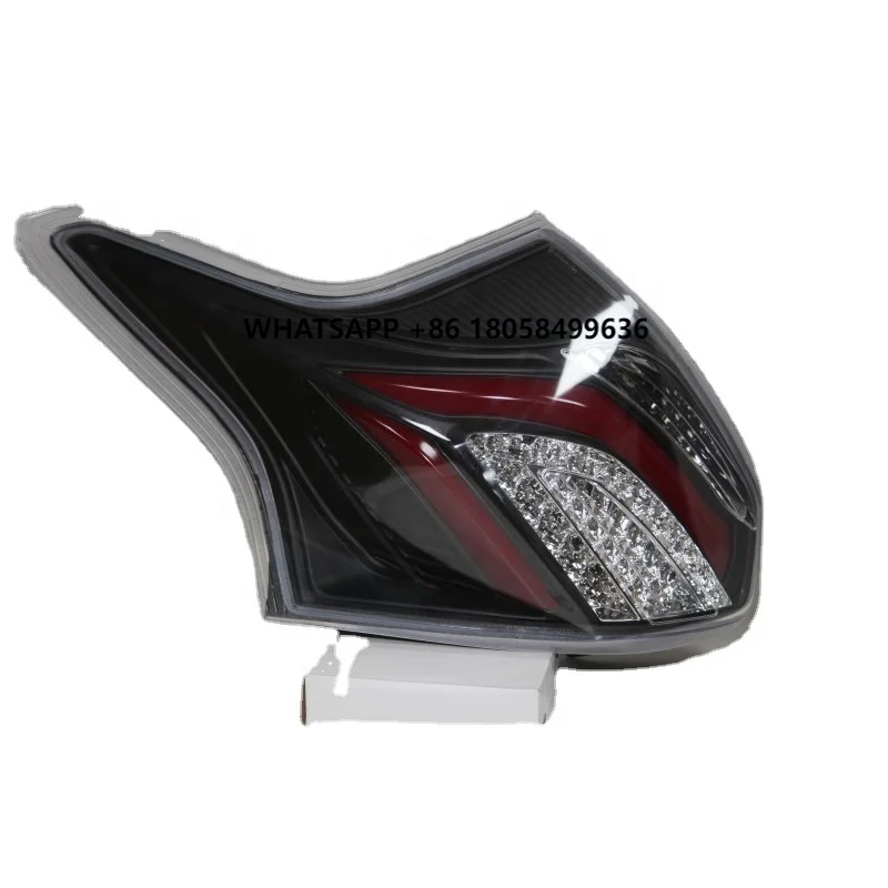 

Car Smoke Black Tail Light Assembly LED Tail Lamp Brake Back Reverse Light for Ford Focus