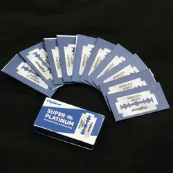 Double Edge Beard Hair Shaver Set Men's Traditional Classic Beard Razor With blades Safety Razor for  Barber Styling Accessories