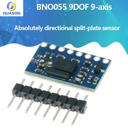 GY-BNO055 9DOF 9-axis BNO055 Absolute Orientation Breakout Board Sensor Module Angle Gyroscope Module IIC Serial for