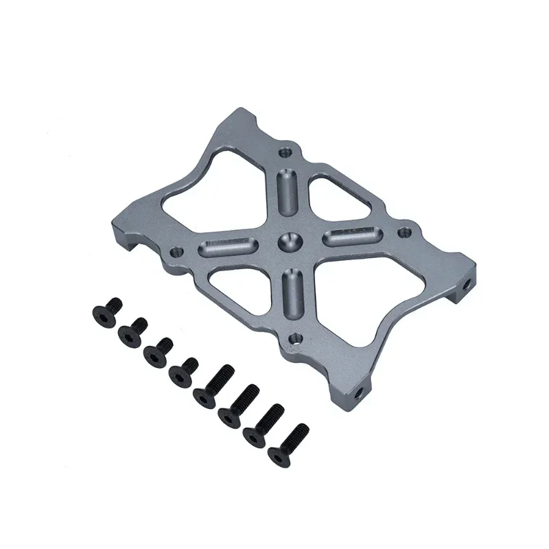 Metal Alloy Chassis Brace Beam Mounting Fixed Bracket Plate for Axial SCX10 1/10 RC Crawler Car Parts Accessories