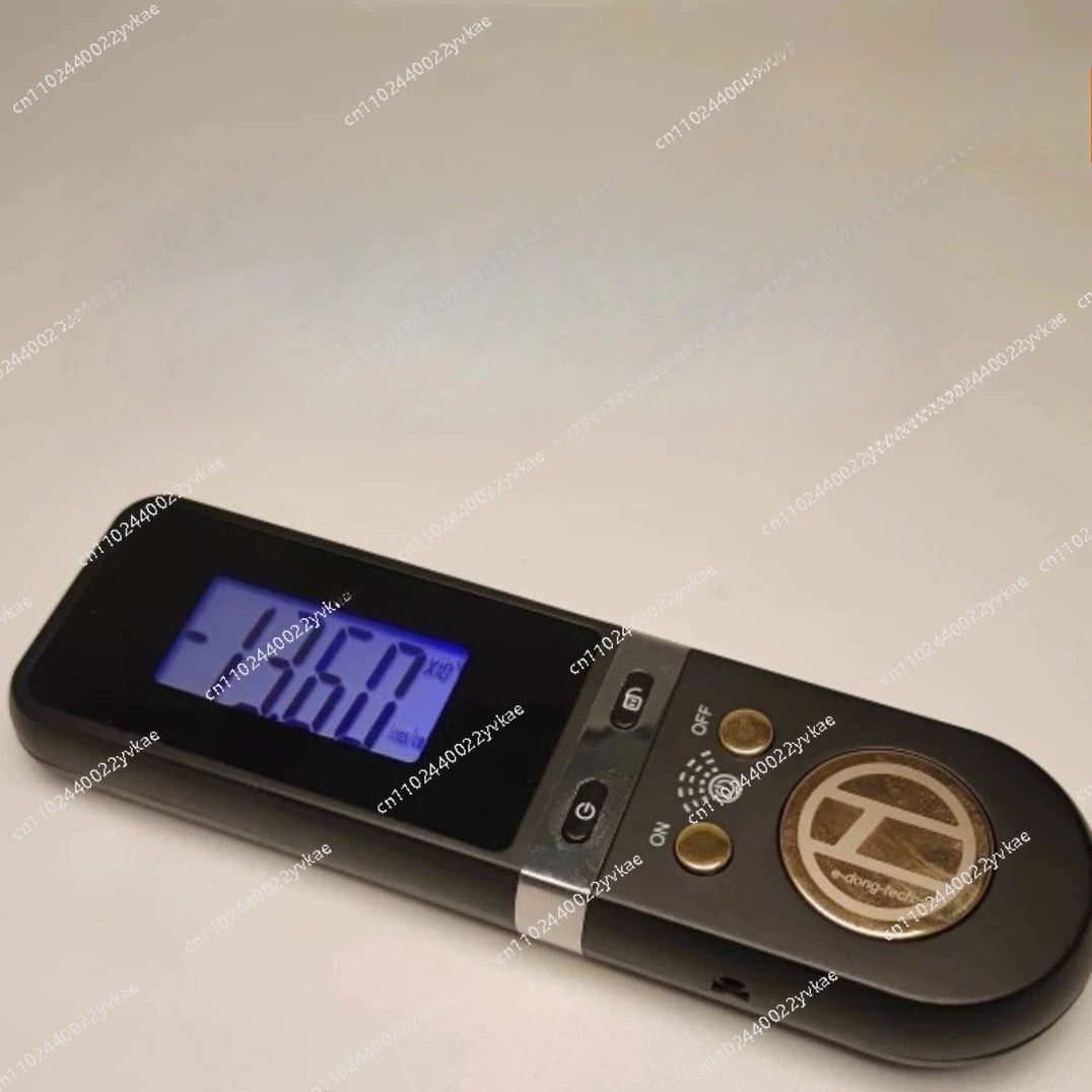 

Тестер концентрации отрицательных ионов, высококачественный позолоченный синий экран, голый металл, детектор начального уровня