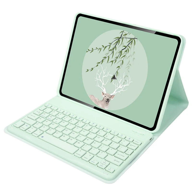 

Case for Redmi Pad 2 11 inch 2025 Wireless Magnetic Keyboard Case for Xiaomi Redmi Pad 2 11-inch Tablets Keyboard Cover Funda