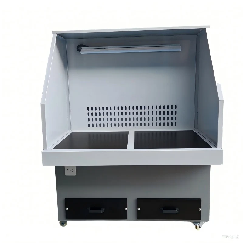 Sanding Mesa Downdraft Table Workbench Grinding Platform Table Dust Collector Granite Stone Polishing Table